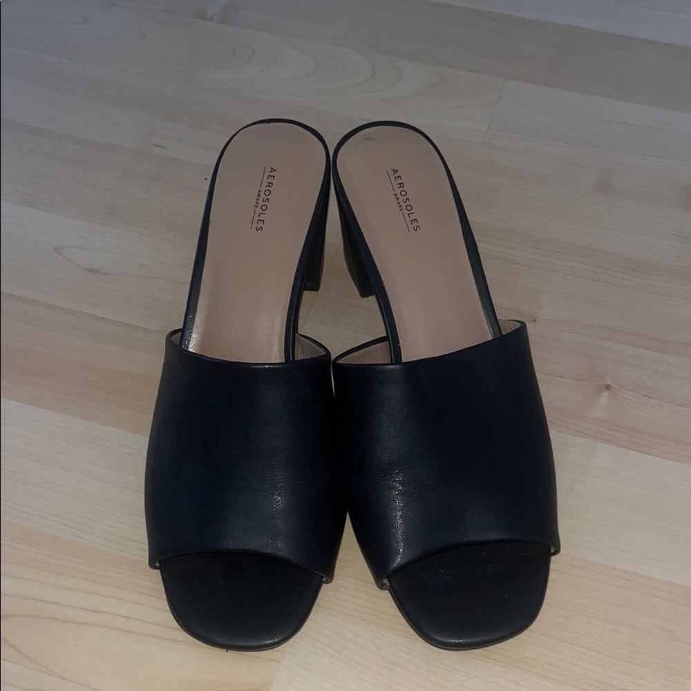 AEROSOLES Black Women's Mules